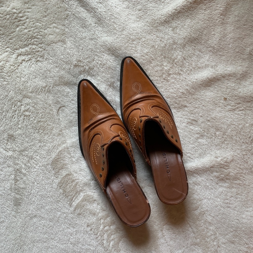 Chili’s Chunky Heel Mule